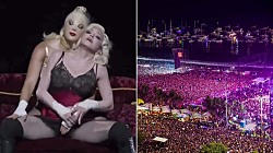 Мадонна совершила откровенные сексуальные действия перед 1,6 миллионами фанатов в Бразилии