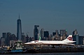 Сверхзвуковой самолет Concorde вернулся в музей Нью-Йорка после реставрации