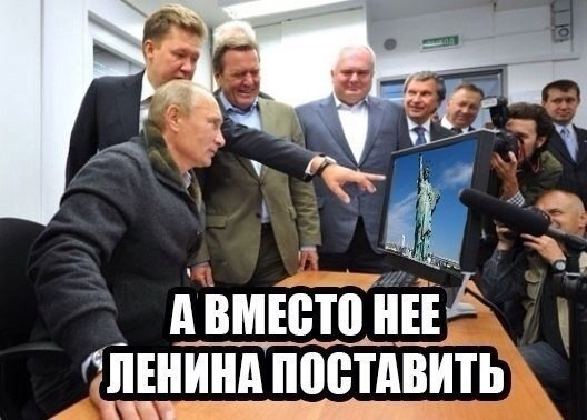 Путин и Медведев в аптеке. Путин подходит к кассе и говорит: - Два ...